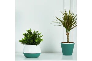 114036 ghiveci de flori "ibis" cu fund dublu 17,9x14,7cm Thumbnail 4