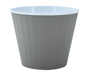 114036 Ghiveci de flori "Ibis" cu fund dublu 17,9x14,7cm
