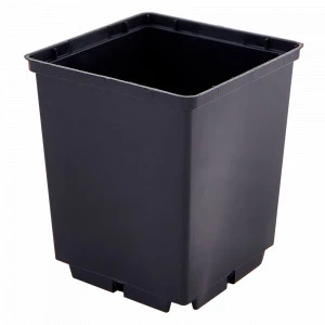 119023 Ghiveci de flori pătrat pentru plante  9,0x10,0cm