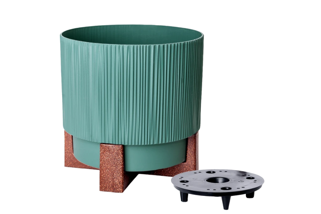 128023 ghiveci oslo cu insertie si suport decorartiv d16 cm aleana 10