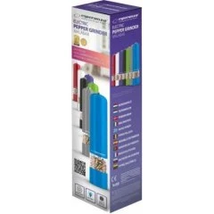 Grinder esperanza malabar ekp001b blue,  led illumination during use adjustable grinding thickness length: 23cm diameter: 5cm power: 4* aa batteries ( Thumbnail 3