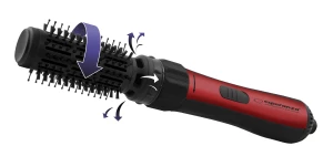 Rotating Hot-Air Hair Styler Esperanza JESSICA EBL008, 3 heat levels, 2 ways rotating, styling brush 15cm, diameter 50mm, power 1000W, power cord 180c