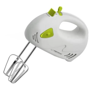 Hand Mixer Esperanza MUFFIN EKM007G,  150W, Ajustable speeds; 2x dough hook, 2x beater