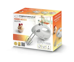 Hand mixer esperanza muffin ekm007we,  150w Thumbnail 2