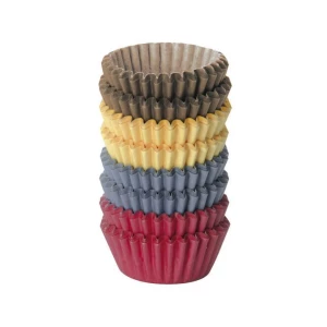 630624 Hartii color pentru briose mini 4 cm, set 200 bucati Delicia
