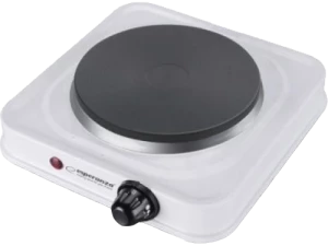 Electric hot plate esperanza st.helens ekh013w white, 1000w 5 temperature