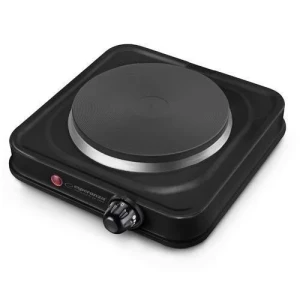 Electric Hot Plate Esperanza ST.HELENS EKH003K Black, 1000W 5 temperature degrees thermostatic protection against overheating The indicator light (on