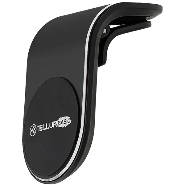 Suport magnetic p/u telefon, ventilatie, mcm7, tellur basic black  tll171111 3