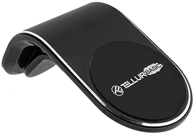 Suport magnetic p/u telefon, ventilatie, mcm7, tellur basic black  tll171111 2