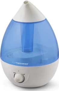 Humidifier esperanza cool vapor eha005 tank capacity 2,6 l, power 25 w, steam output 300 ml / hr, 8,5 hours of continuous operation without refilling,