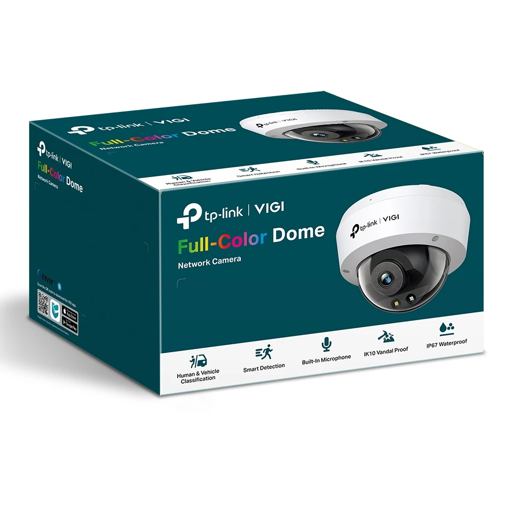 Ip dome camera tp-link vigi 4mp full-color dome network camera 2