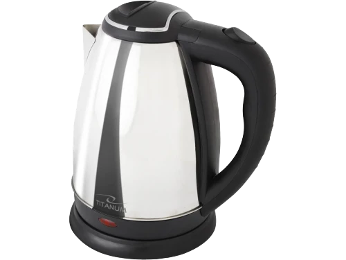 Kettle titanium roraima tkk001s 1800w, silver metal  1.8 l, concealed heating element, 360° swivel base, auto shut-off after boiling, inox 2