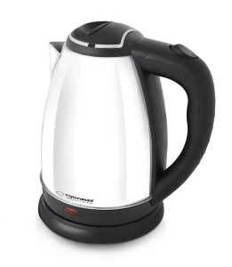 Kettle esperanza victoria ekk113w white, 1800w, inox, 1.8 l, concealed heating element, 360° swivel base, auto shut-off after boiling Thumbnail 5