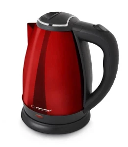 Чайник victoria ekk113r red, 1800w, inox, 1.8 l, concealed heating element