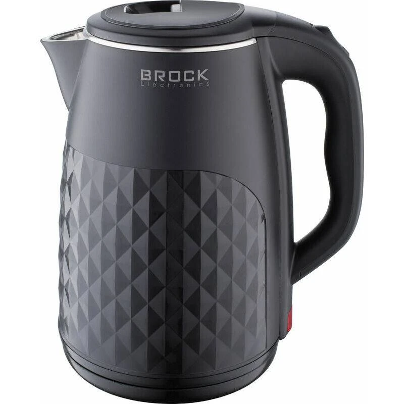 Чайник brock wk 0618 bk,  1500w, 1.8l, kettle with 360° base. hidden heating element 2