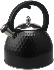 Kettle LA CUISINETTE MWK 002 BK, Black, 3L. Capacity: 3.0 L. Made of high quality stainless steel. Whistling function indicates boiling. Specially des