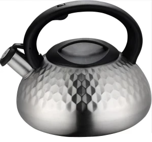 Kettle la cuisinette mwk 004, 3l. capacity: 3.0 l. made of high quality stainless steel. whistling function indicates boiling. specially designed for Thumbnail 2