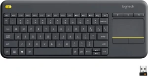 Logitech wireless keyboard k400 plus, multi-touch touchpad, nano receiver, usb, retail, black, eng Thumbnail 5