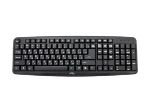 Keyboard Esperanza Titanium TKR101 - Russian Layout / Office keyboard standard, 107 buttons, USB