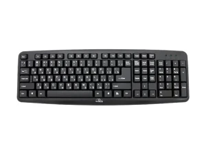 Keyboard esperanza titanium tkr101 - russian layout / office keyboard standard, 107 buttons, usb