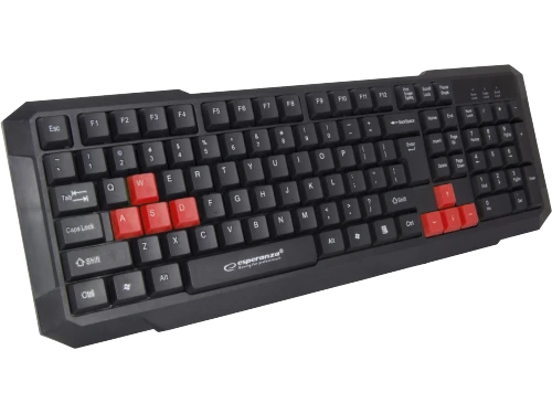 Keyboard esperanza aspis  egk102r - us layout / gaming 2