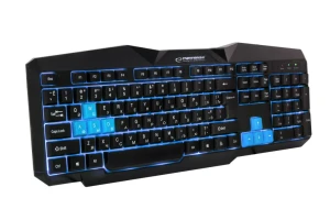 Keyboard esperanza tirons  egk201b blue - ru layout / gaming, illuminated Thumbnail 3