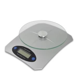Kitchen scale esperanza avocado eks006 gray, maximum capacity: 5000g, division: 1g, four units of measure: g /lb/oz/kg, tare function, power: 1xcr2032