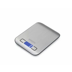 Kitchen Scale BROCK SKS 1011 Touch buttons, Maximum capacity: 5000g, Division: 1g, Four units of measure: g /lb/oz/kg, Tare Function, Overload indicat