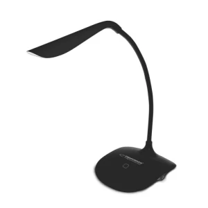 Desk Lamp Esperanza ACRUX ELD103K Black, 14 LED’s, Touch switch, 3 levels of brightness, Light color: 5500K, Flexible arm, Built-in eye protection fil