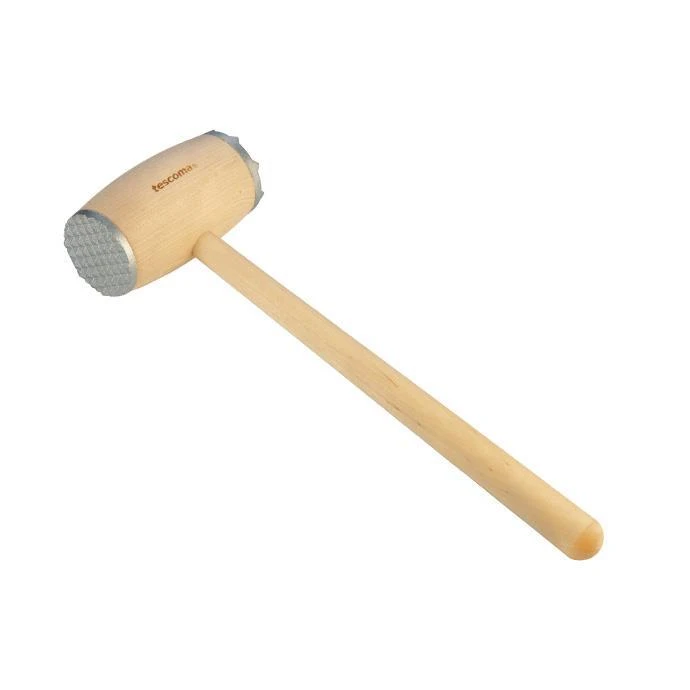637384 ciocanas pentru carne din lemn cu virf metalic woody, 32 cm 2