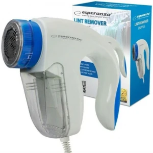 Lint remover esperanza pappus ecs006 white-blue;  3 blades for quick lint removing; size: 16 cm * 13 cm * 6 cm; power: mains; 220 v ~ 50/60 hz,  4 w Thumbnail 2