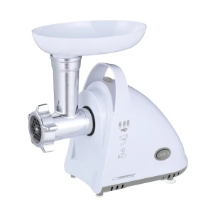 Meat grinder esperanza meatloaf ekm031, 2200w strong engine, stainless steel knife, metal spiral drive, 3 discs (2,7mm, 4mm, 8mm), forward and reverse Thumbnail 3