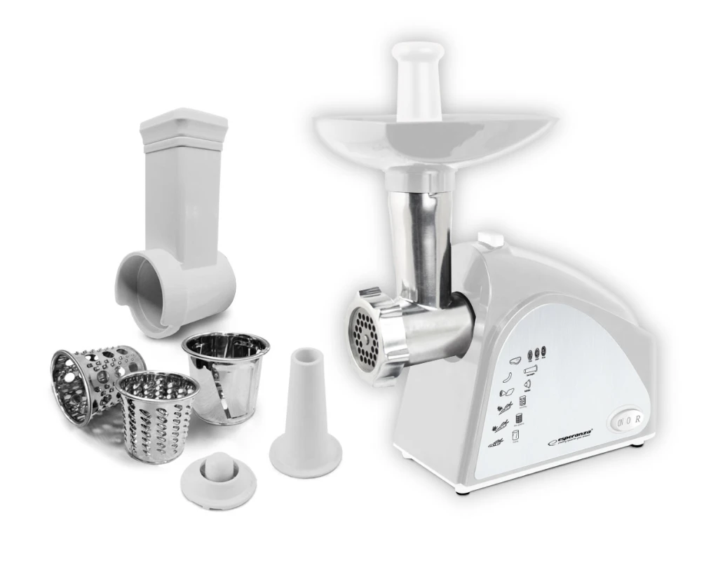 Meat grinder esperanza rissole  ekm034, with graters, 2200w 10