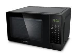 Microwave oven esperanza horneado eko009 20l, 700w, black, led display, defrost, multistage cooking program Thumbnail 5