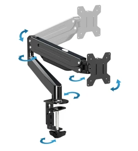 Arm for 1 monitor 10"-27"  esperanza fonos erw019 Thumbnail 2
