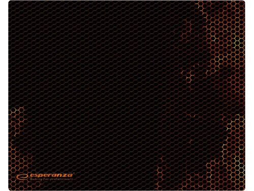 Mouse pad esperanza egp102r flame m, gaming mouse pad, 300x240x3 mm, rubber bottom 2