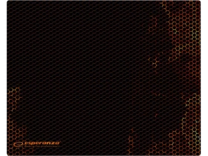 Mouse Pad Esperanza EGP102R FLAME M, Gaming mouse pad, 300x240x3 mm, Rubber bottom