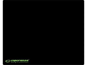 Mouse pad esperanza egp101k classic s, gaming mouse pad, 250x200x2 mm, rubber bottom