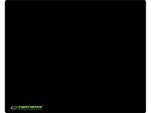 Mouse pad esperanza egp102k classic m, gaming mouse pad, 300x240x3 mm, rubber bottom
