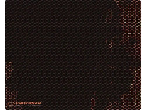 Mouse pad esperanza egp101r flame s, gaming mouse pad, 250x200x2 mm, rubber bottom 2