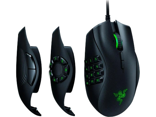 Mouse razer naga trinity / ergonomic mechanical gaming mouse switches, 16000dpi, 3 interchangeable side plates, razer™ mechanical mouse switches  50 m 4