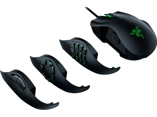 Mouse razer naga trinity / ergonomic mechanical gaming mouse switches, 16000dpi, 3 interchangeable side plates, razer™ mechanical mouse switches  50 m 3
