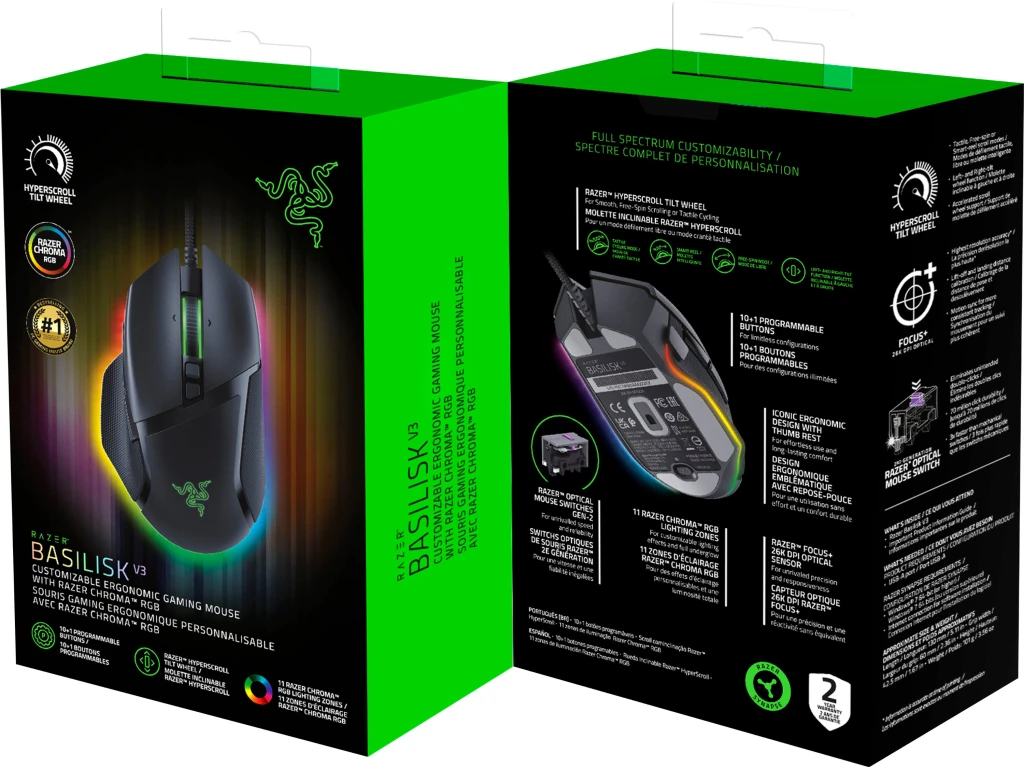 Mouse razer basilisk v3 3