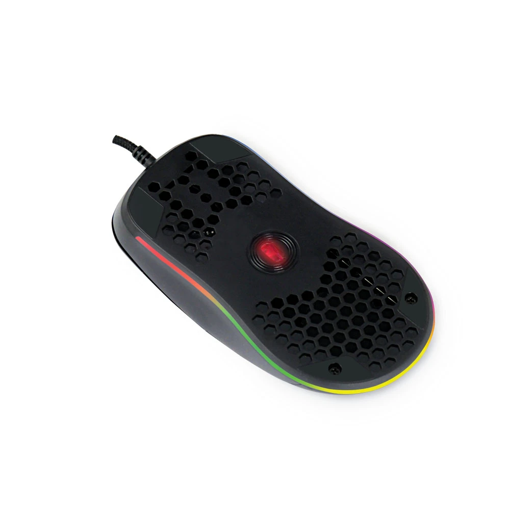 Mouse esperanza hydrus egm702, gaming mouse, 7200dpi, optical sensor, 7d rgb, teflon, 7 buttons, usb braided cable 3