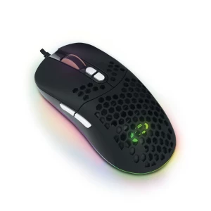 Mouse esperanza hydrus egm702, gaming mouse, 7200dpi, optical sensor, 7d rgb, teflon, 7 buttons, usb braided cable Thumbnail 2