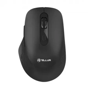 Mouse wireless tellur glider, 2.4ghz, bluetooth, negru