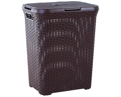 122098 корзина для белья rattan 50l aleana 4