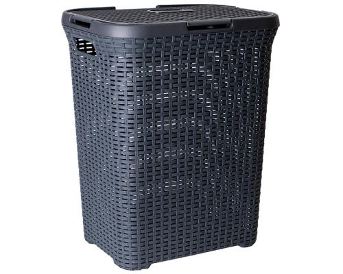 122098 корзина для белья rattan 50l aleana 3