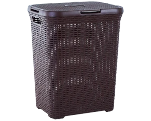 122098 корзина для белья rattan 50l aleana Thumbnail 4