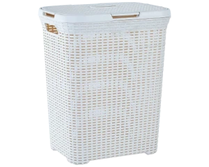 122098 корзина для белья rattan 50l aleana Thumbnail 1